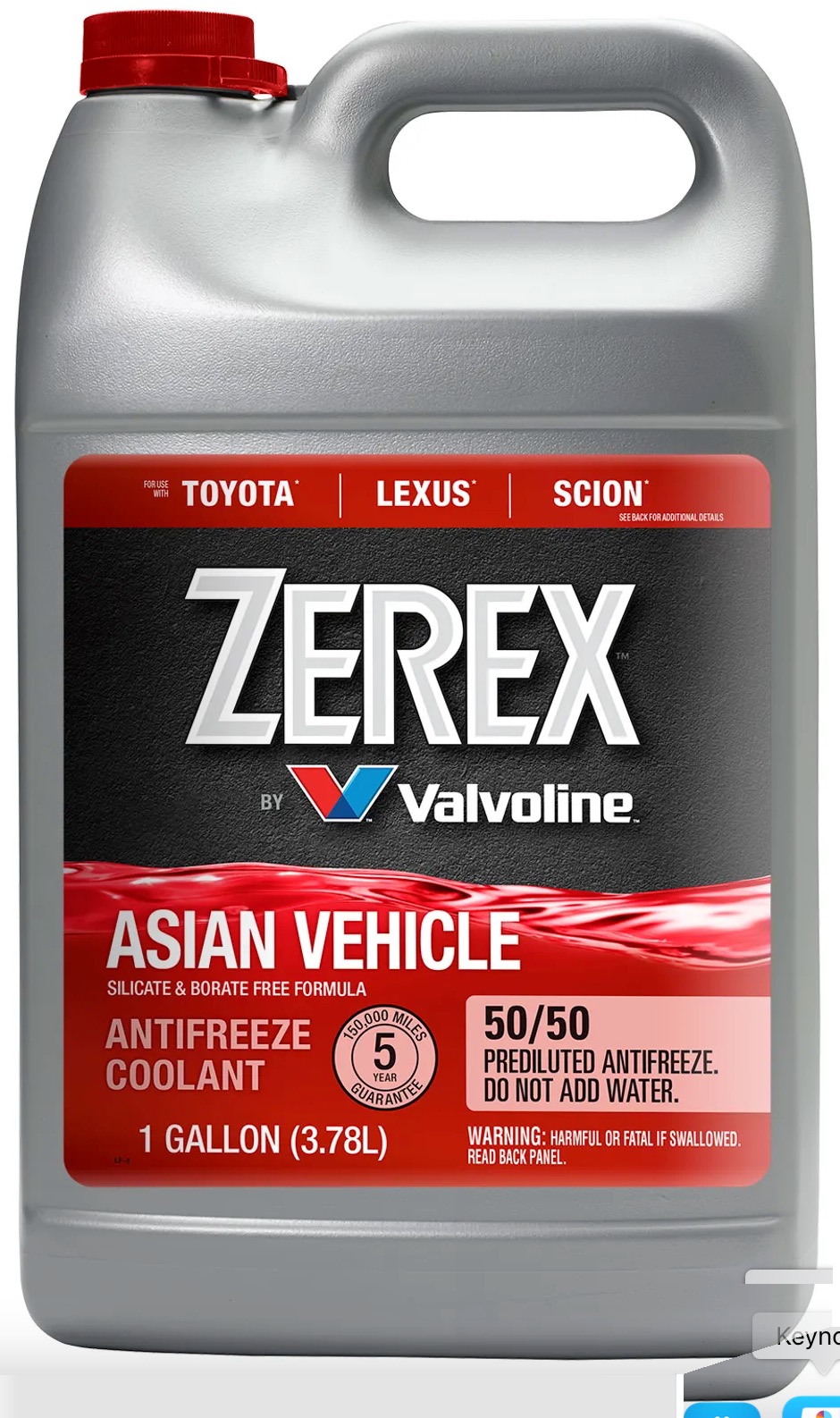 1744741702_22001122ImageZerexAsianVehicleRed5050PredilutedAntifreezeCoolant06202023.jpg