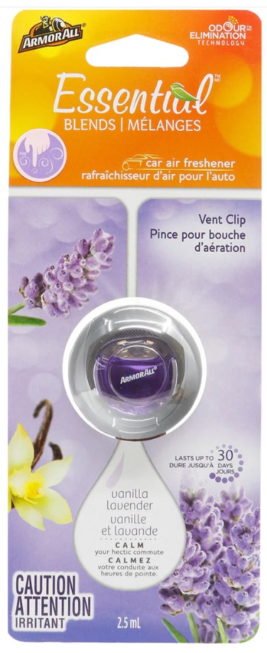 1772328257_01033322ImageArmorAllEssentialBlendsCarAirFreshenerVentClipVanillaLavender10032025.jpg